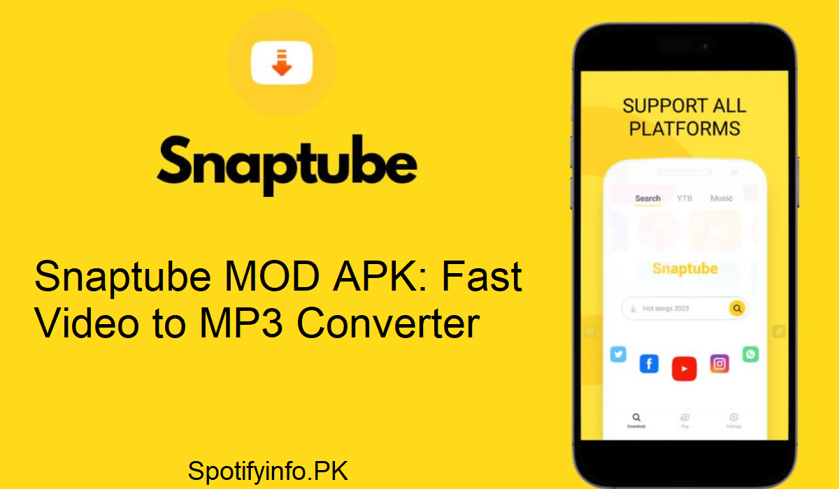 Snaptube MOD APK MP3 Downloader